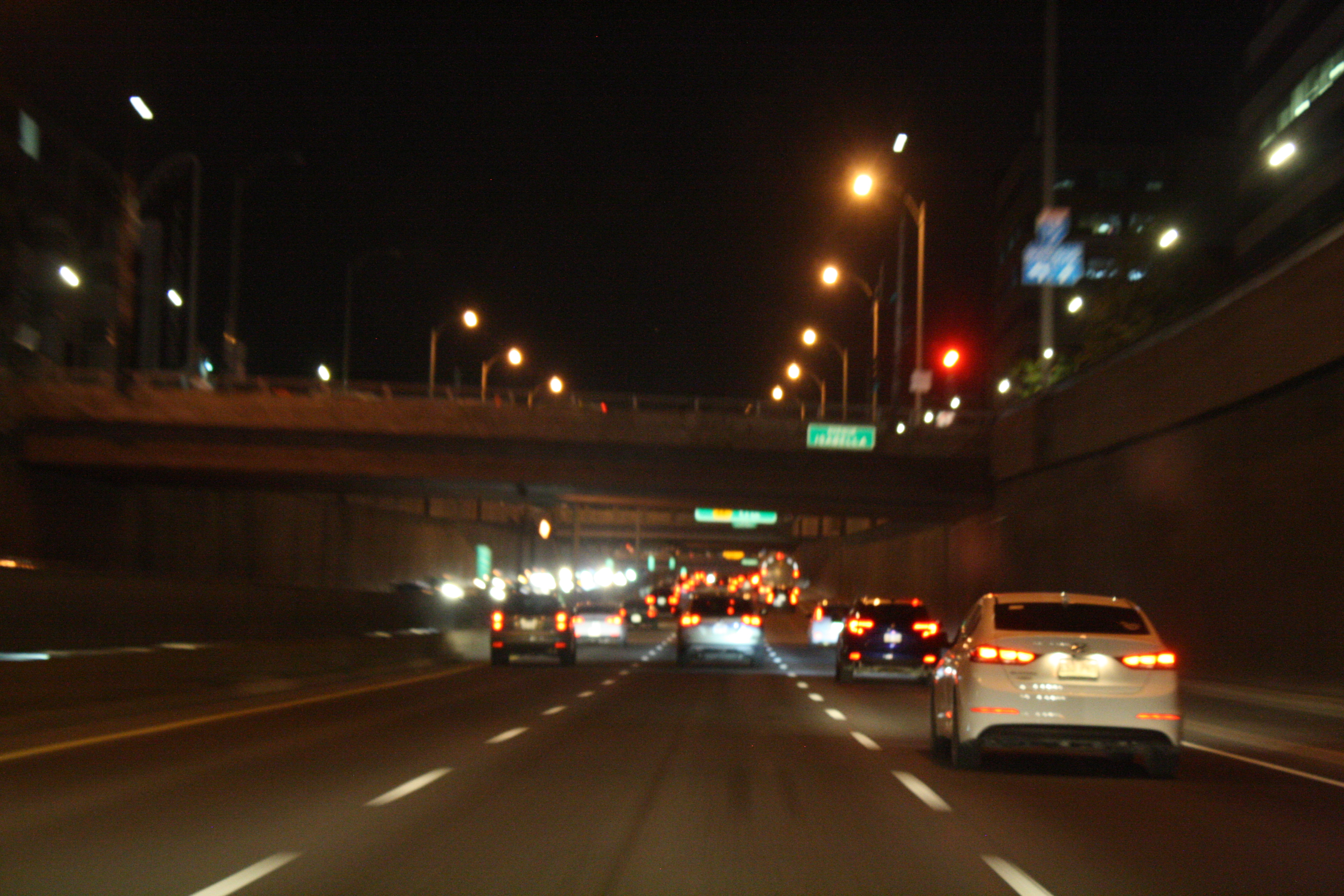 Autoroute Décarie at Night