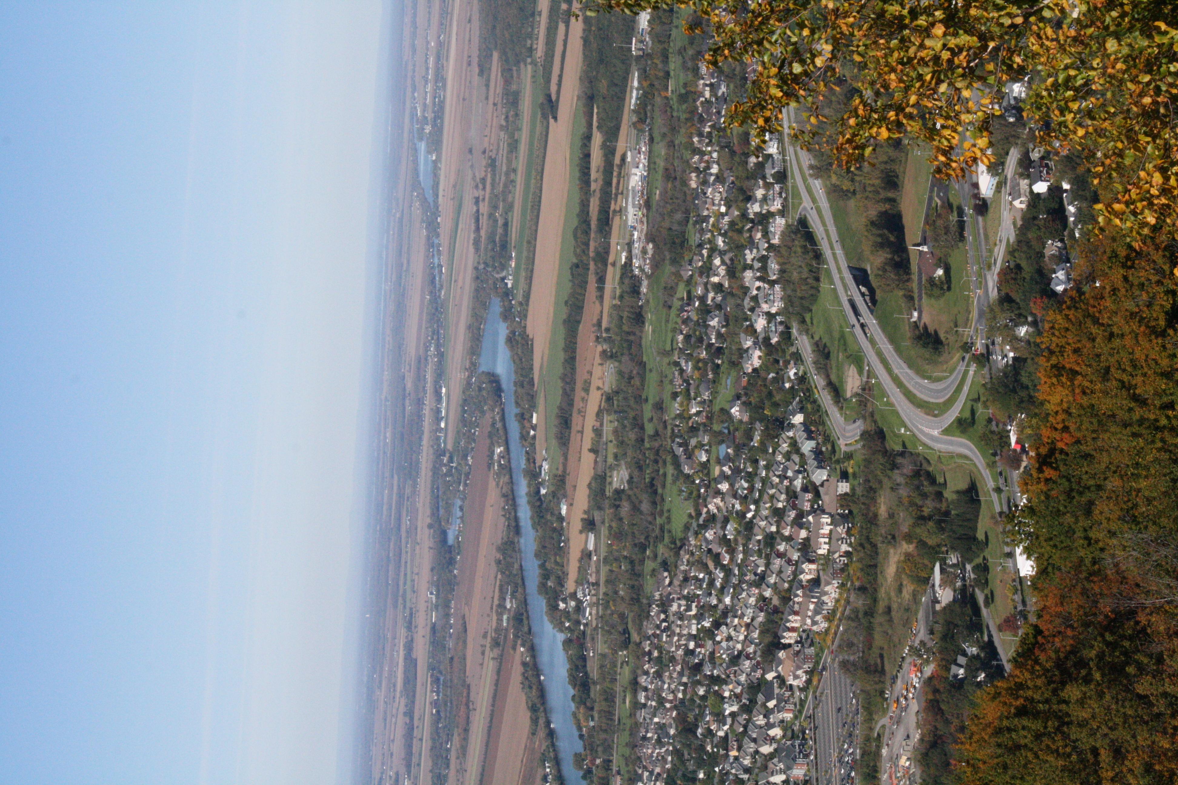 View from Mont-Saint-Hilaire (south)